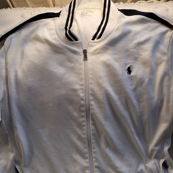 Polo Ralph Lauren bomber style cotton knit jacket - Picture 8 of 16